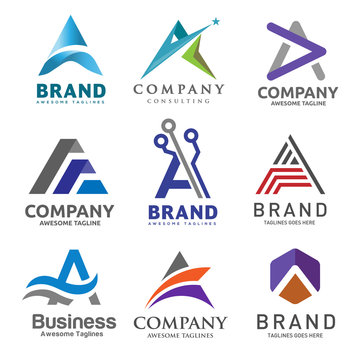 A Letter Logo Vector, A Letter Logo Design Vector Illustration Template, A Letter  Logo Vector, Letter A Logo Vector, Creative Letter A Letter Logo Royalty  Free SVG, Cliparts, Vectors, and Stock Illustration.