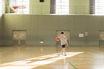 キッズ バスケット