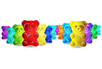 Jelly bears set