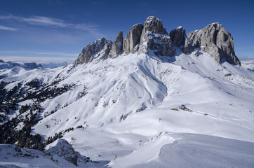 Fototapeta na wymiar Mountains Alps in Italy