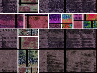 Silk Pixelated Boxes