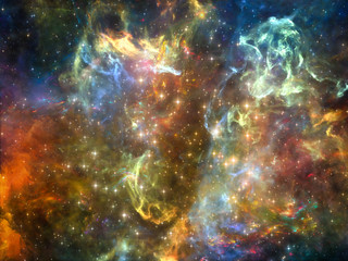 Obraz na płótnie Canvas Elements of Space