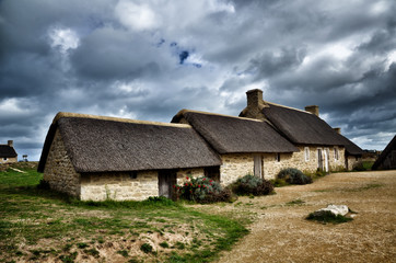 Meneham village, Kerlouan, Finistere, Brittany (Bretagne), France