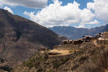 view to Pisac ruins
