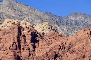 Fototapeta na wymiar Red Rock Canyon Las Vegas, Nevada