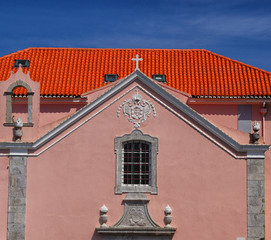 Piccola chiesa nel centro di Sintra, Portogallo