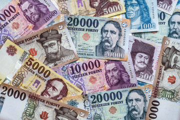 Newly introduced Hungarian forint banknotes