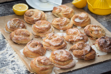 Zimt-Nussschnecken 