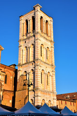 The Bell Tower Ferrara Italy