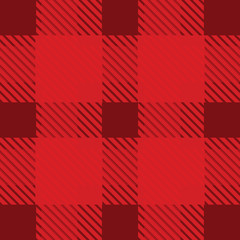 Tartan Seamless Pattern Background. Red Plaid, Tartan Flannel Shirt Patterns. Trendy Tiles Vector Illustration for Wallpapers.