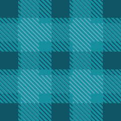 Tartan Seamless Pattern Background. Blue Plaid, Tartan Flannel Shirt Patterns. Trendy Tiles Vector Illustration for Wallpapers.