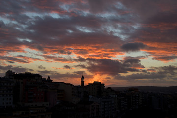 Fototapeta premium Tramonto sardo