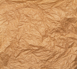 Crumpled paper background vignette