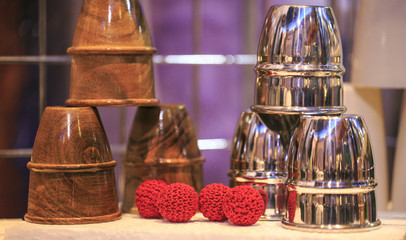 cups and balls for magicians