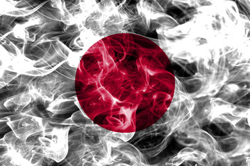 Japan smoke flag