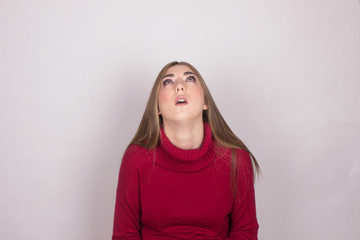 Obraz premium bored young girl
