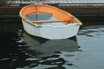 Old Colorful Row Boat