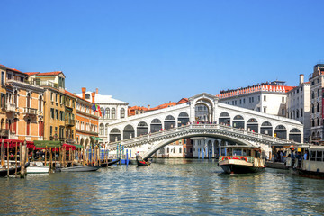 Fototapeta na wymiar Venedig, Rialtobrücke