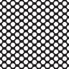 Fototapeta premium Seamless abstract geometric square pattern