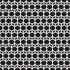 Seamless vintage geometric lattice trellis tracery pattern