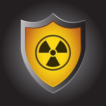 Shield Icon - Radioactive