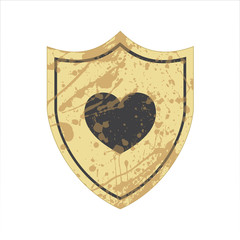 Shield Icon - Heart