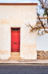 Fototapeta premium Colorful doors on an old building