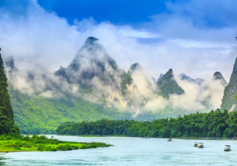 Guilin Lijiang landscape scenery
