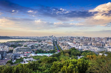 Urban architecture landscape and skyline