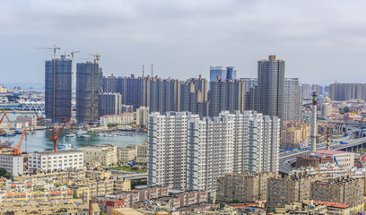 Fototapeta na wymiar Qingdao city scenery