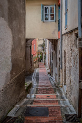 Obraz premium Atrakcje i architektura francuskiego miasta Menton