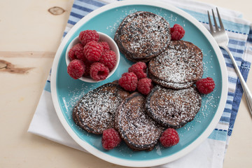 Schokoladen Pancakes