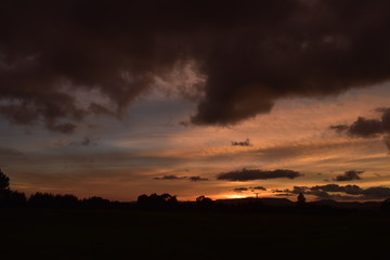 Obraz premium New Zealand Sunrise