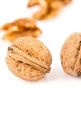 Walnut isolated on white