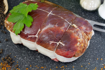 rôti de boeuf farci