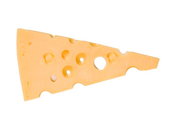 swiss cheese cheddar slice