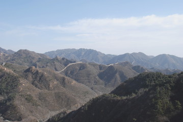 Obraz premium The Great Wall of China, Badaling part