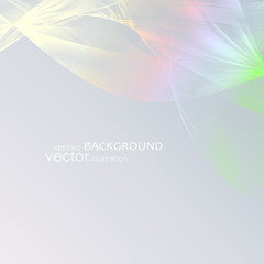Abstract backgrounds with colorful wavy lines. Elegant wave design. Vector technology.