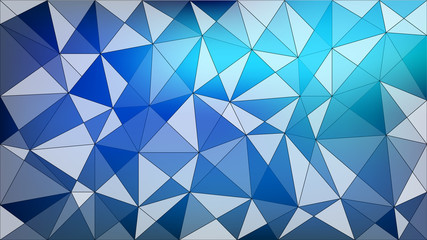 Illustrator Geometric Background Blue Topaz