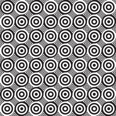 African circle pattern