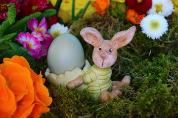 ostern im garten