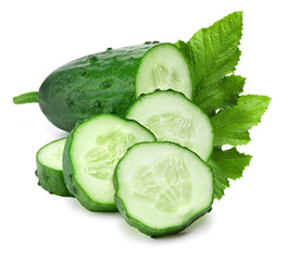 Cucumber and slices