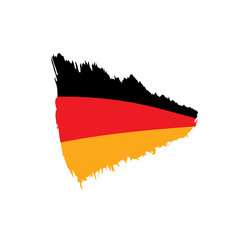 Germany flag, vector illustration