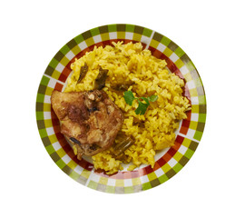 South African biryani