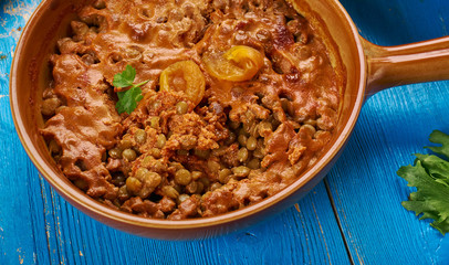 South African Lentil Bobotie