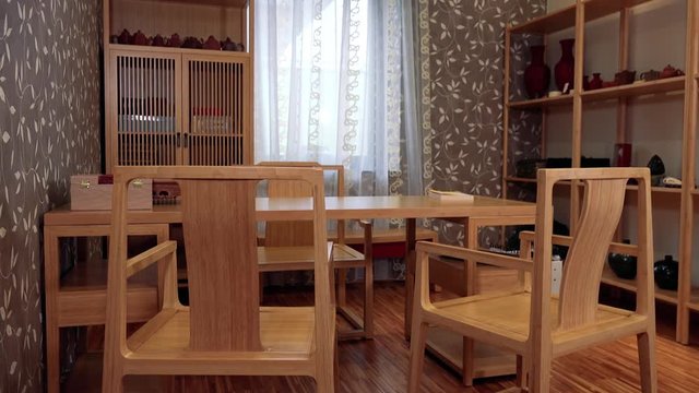 The interior of a lounge