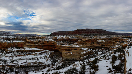 Winter canyon in Arizona