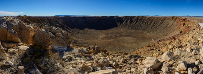 Meteor Crater panorama