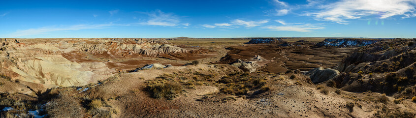 Winter Painted Desert in Arizona