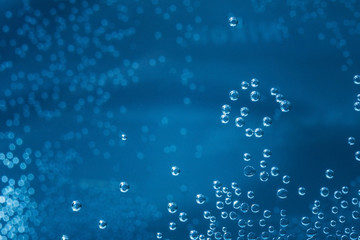 bubbles in the water